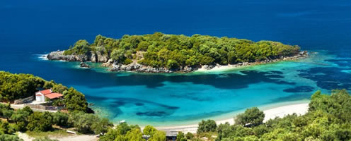 Παραλία Αγία Παρασκευή Σύβοτα